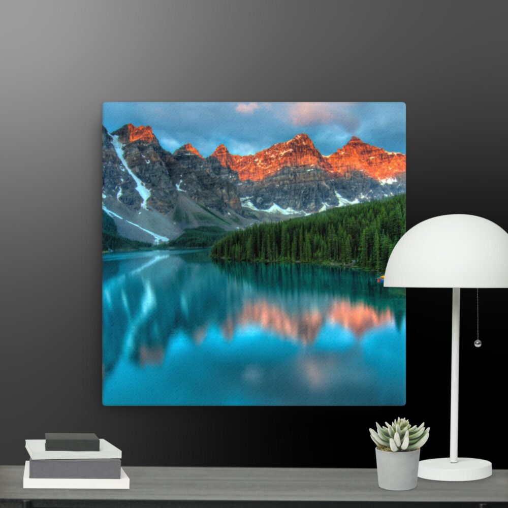 Mountain View canvas