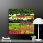 Flower Beds Nature canvas