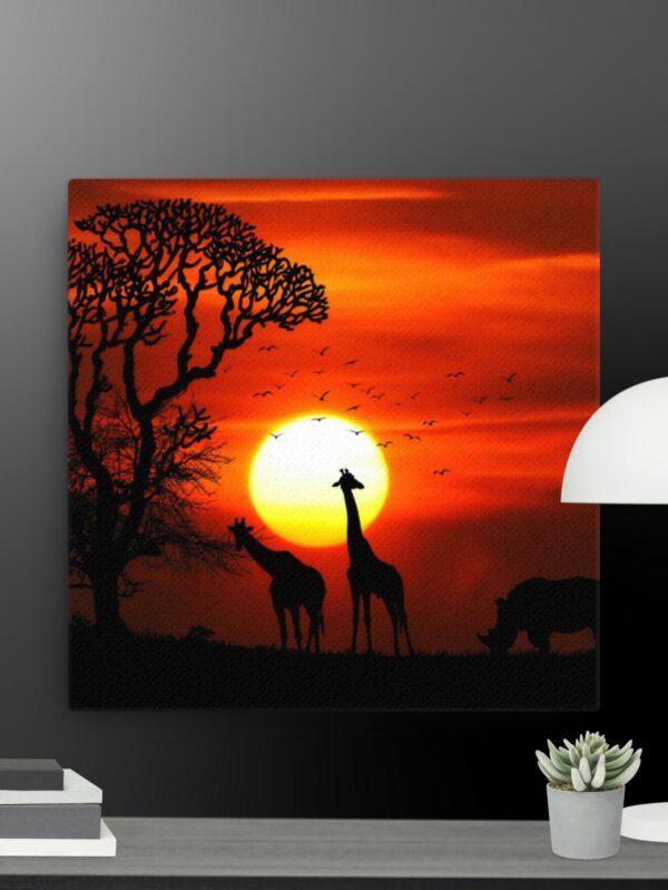 Out in the wild canvas - 12×12