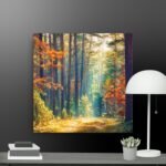 The Woods canvas