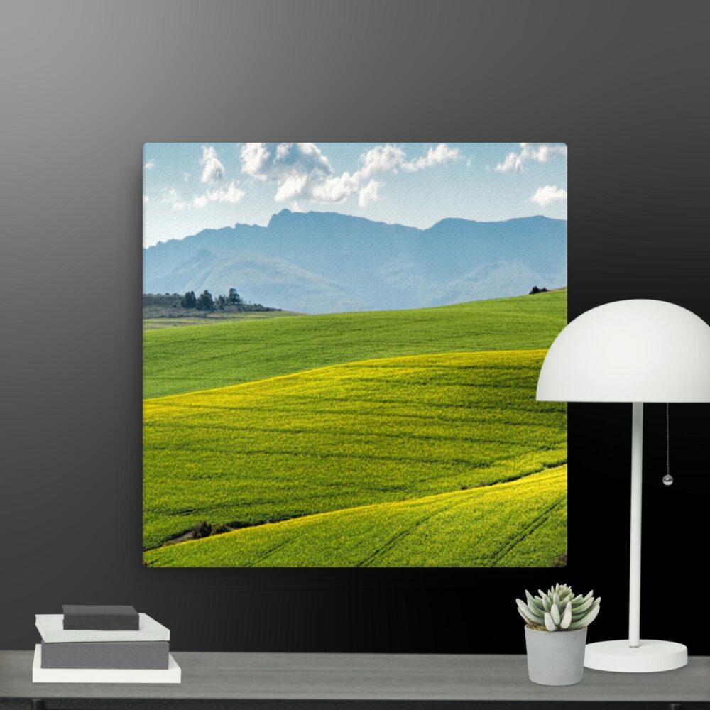 Green Scenery canvas