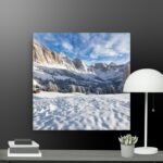 Snowy Morning canvas