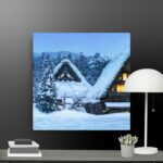 Snow Scene canvas