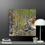 Tiger Friends canvas