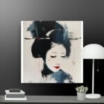 Japanese Girl canvas