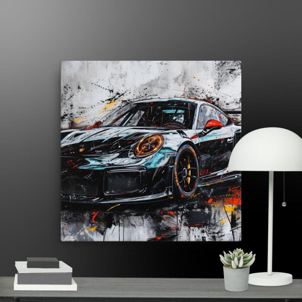 Car Graffiti canvas