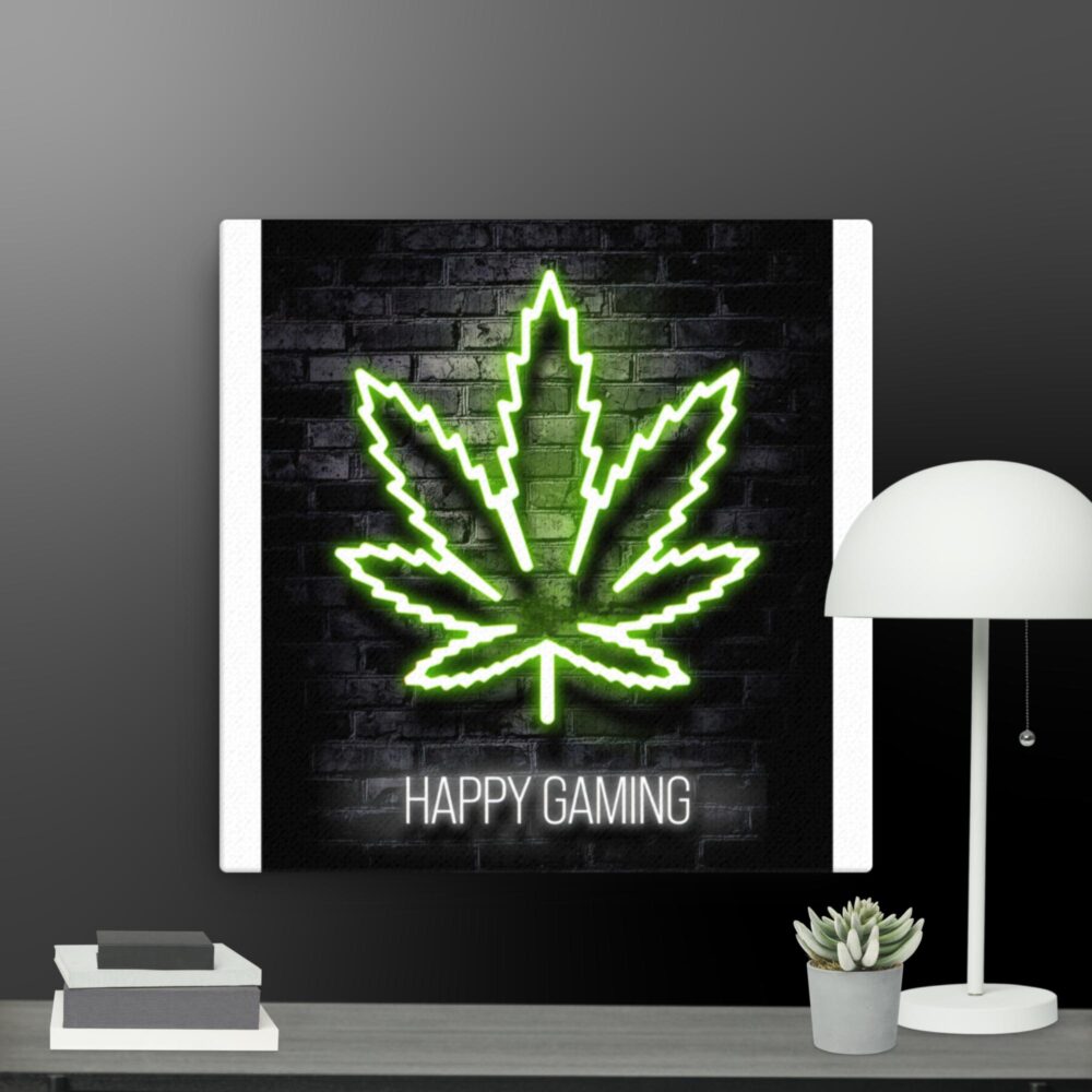 Happy Gaming canvas