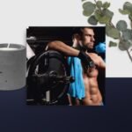Gym Scene canvas