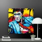 Al Pacino Scarface canvas