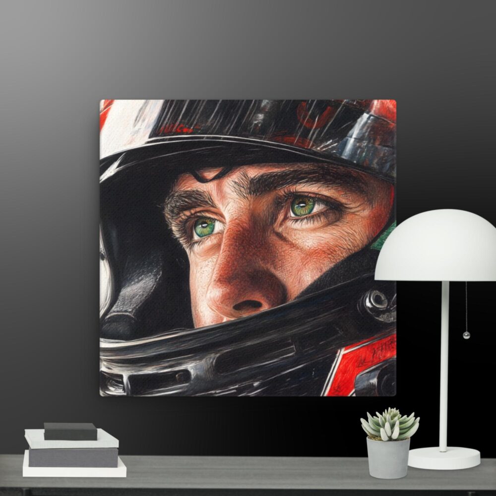 Racing Driver canvas