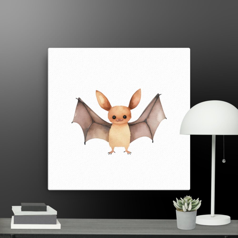 Bat Nursery canvas