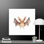 Bat Nursery canvas