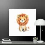 Lion canvas