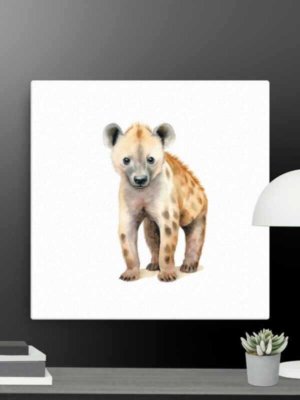 Hyena canvas - 12×12