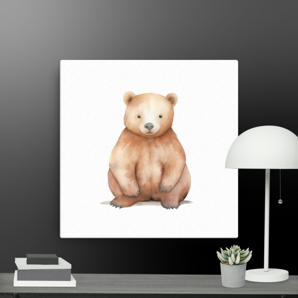 Bear Nursery canvas
