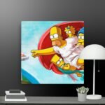 The Simpsons canvas
