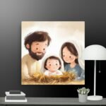 Religious canvas