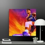 Basketball canvas