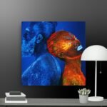 Glitter DUO canvas