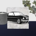 Vintage car canvas