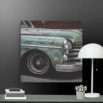 Car scene canvas