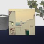 Italian Building Scene canvas