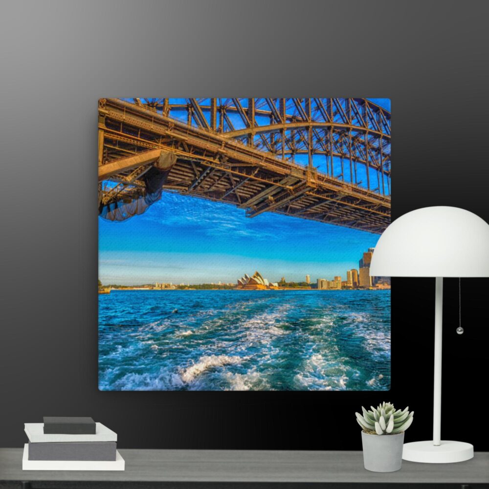 Bridge scene canvas