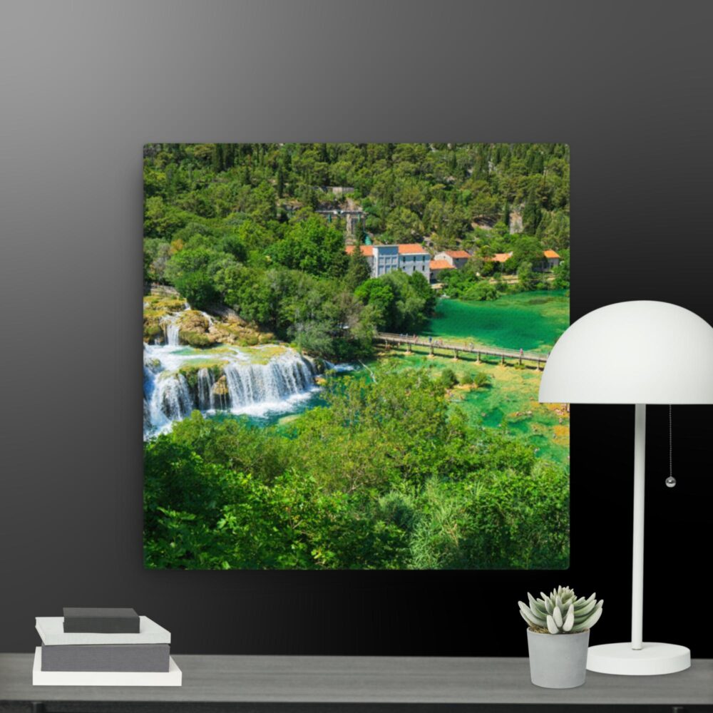 Waterfall scene canvas