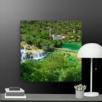 Waterfall scene canvas