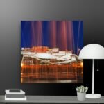 Dancing water canvas