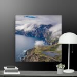 In the clouds  canvas