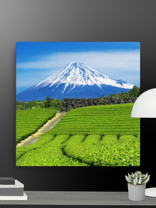 Mountain scene canvas - 12×12