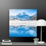 Snowy scene canvas