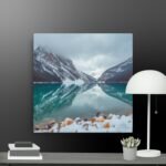 River reflections canvas