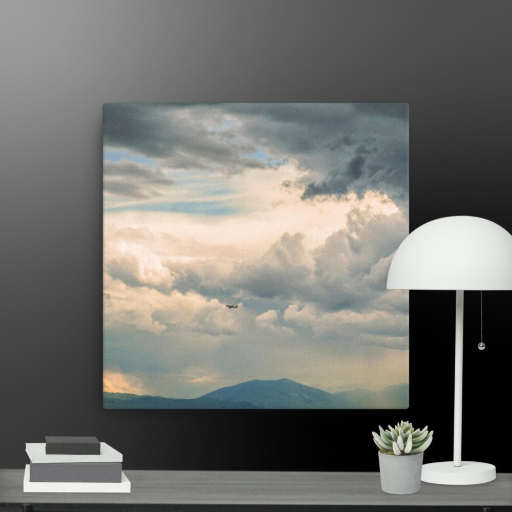 Dark skies canvas