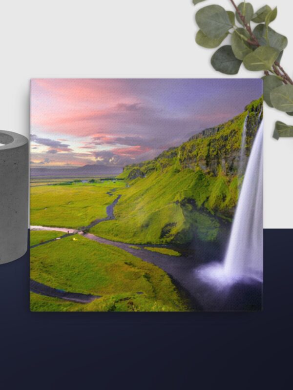 Waterflow  canvas - 12×12