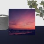 Orange scene canvas