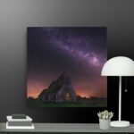 Shooting stars canvas