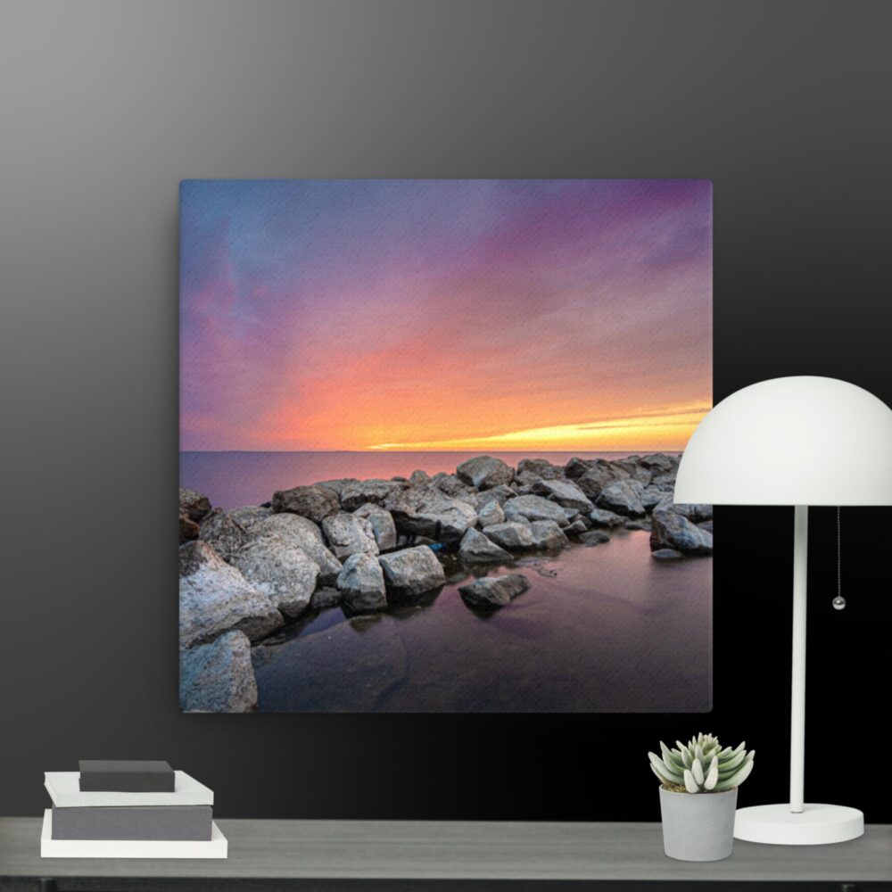 Purple Scene canvas