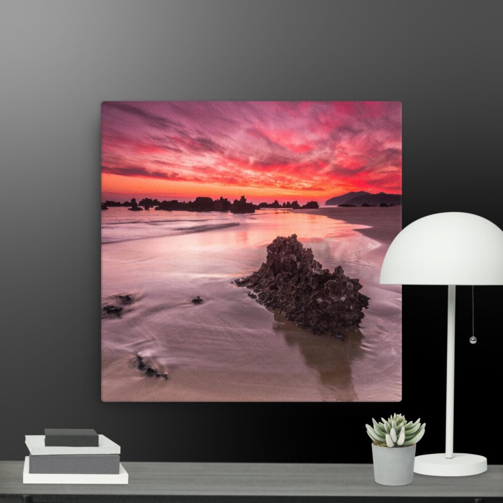 Pink scene canvas