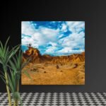 Desert scene canvas