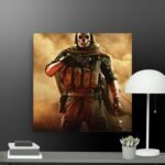 Call of duty skeleton canvas