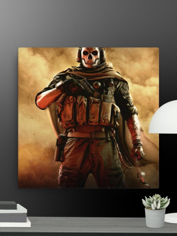Call of duty skeleton canvas - 12×12