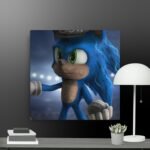 Sonic Hedgehog canvas