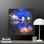 Happy Sonic Thin canvas