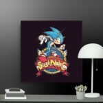 Sonic logo canvas