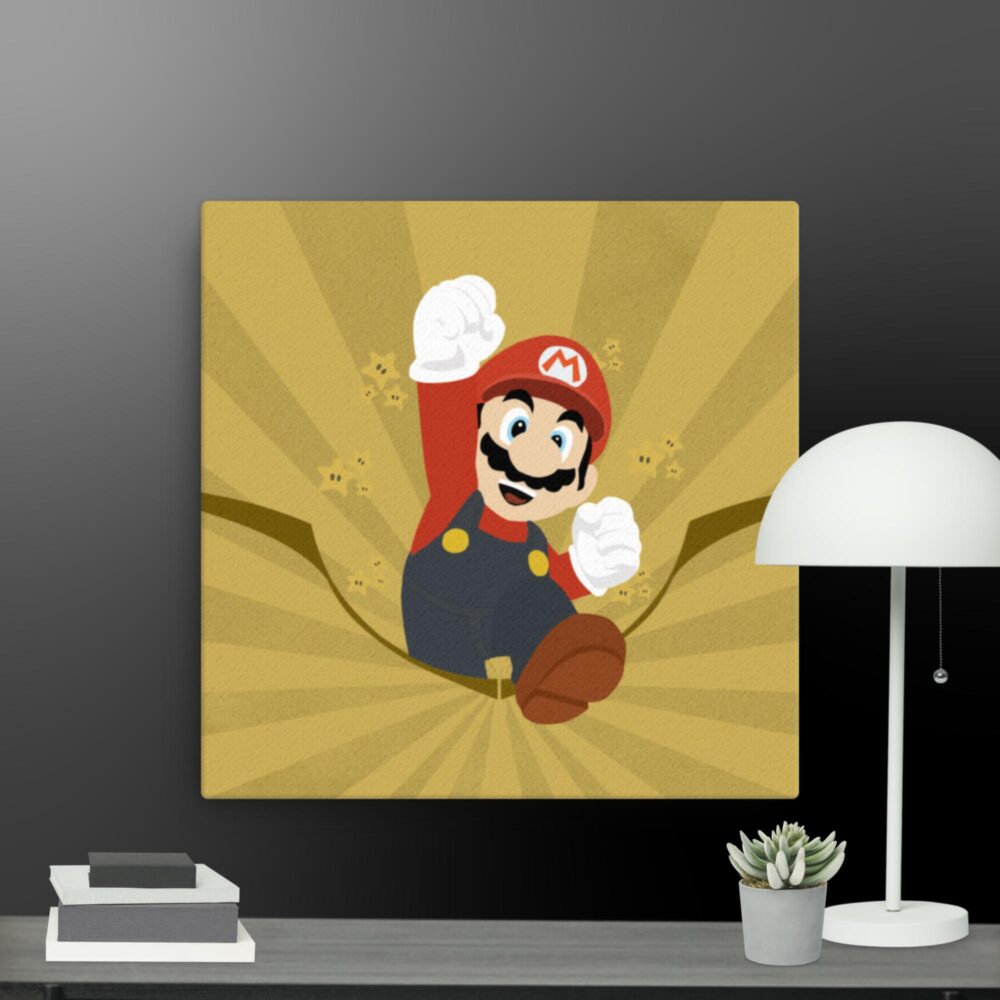 Super mario canvas