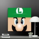 Luigi Gaming canvas