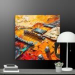 Guitar canvas