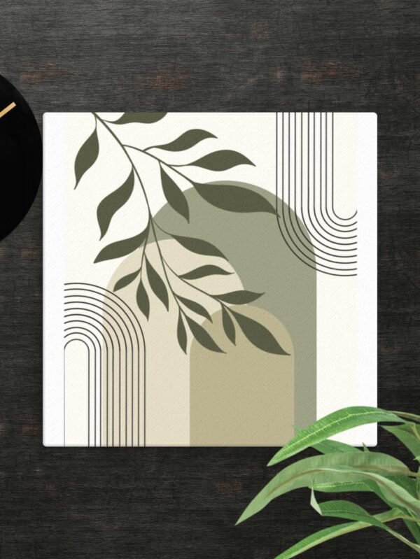 Bohemian green dream canvas - 12×12